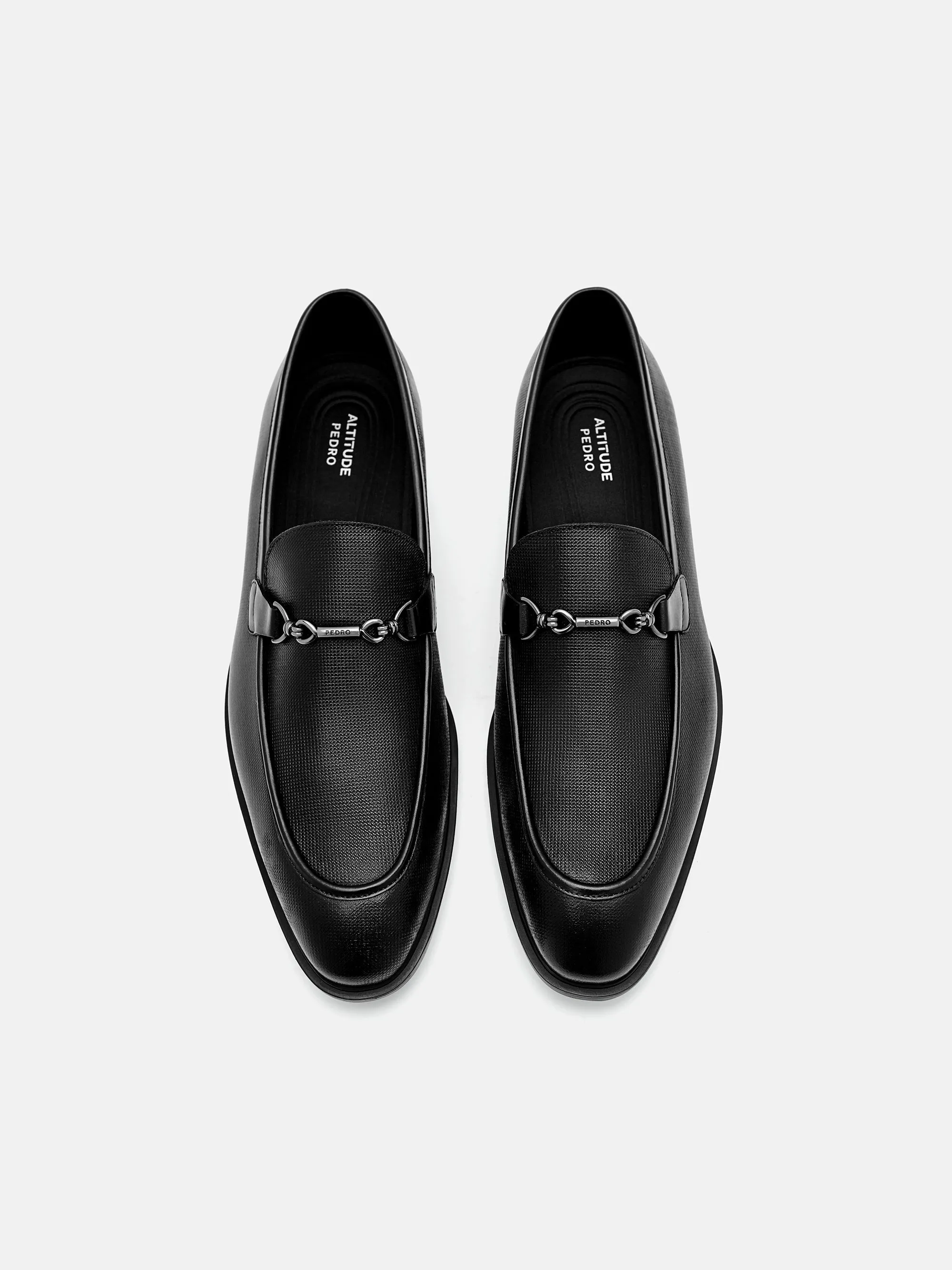 Altitude Lightweight Leather Horsebit Loafers