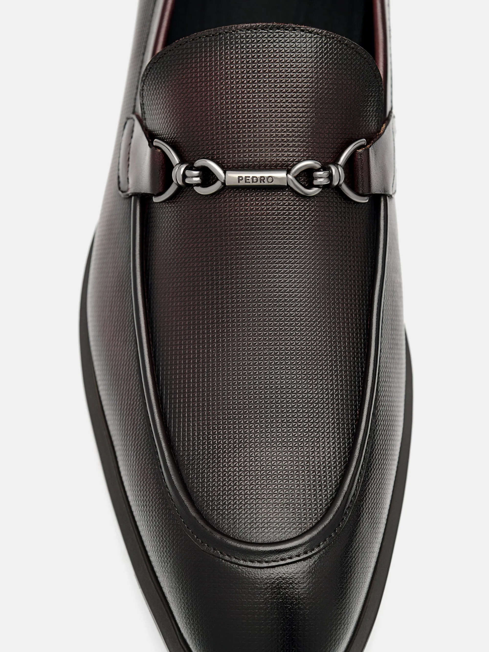 Altitude Lightweight Leather Horsebit Loafers