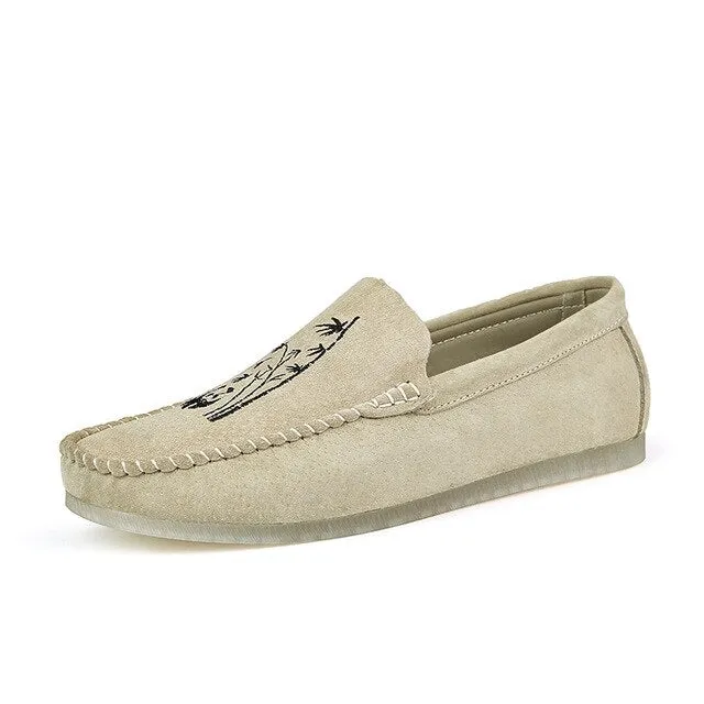 Classic Men Casual Shoes Fashion Men Shoes Pig Leather Men Loafers Moccasins Slip on Men's Flats  Driving Shoes Big size 38-48