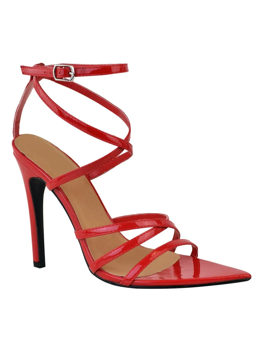 GF Pointed Toe Cross Stilettos