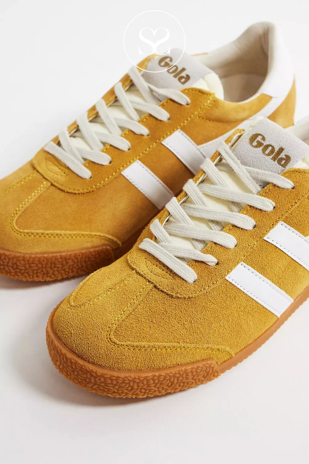 GOLA ELAN CLB538YW SUN YELLOW/ WHITE TRAINERS
