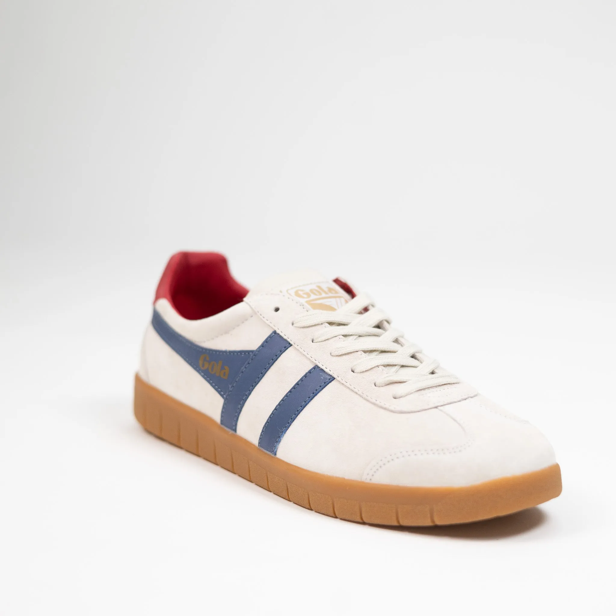 Gola Hurricane Suede - Off White/Moon Light/Deep Red/Gum