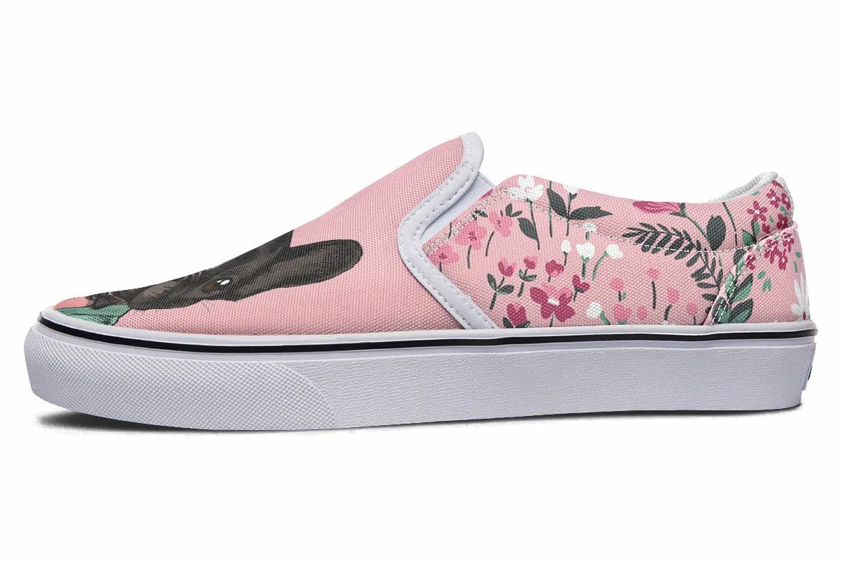 Handsome French Bulldog Slip-On Shoes