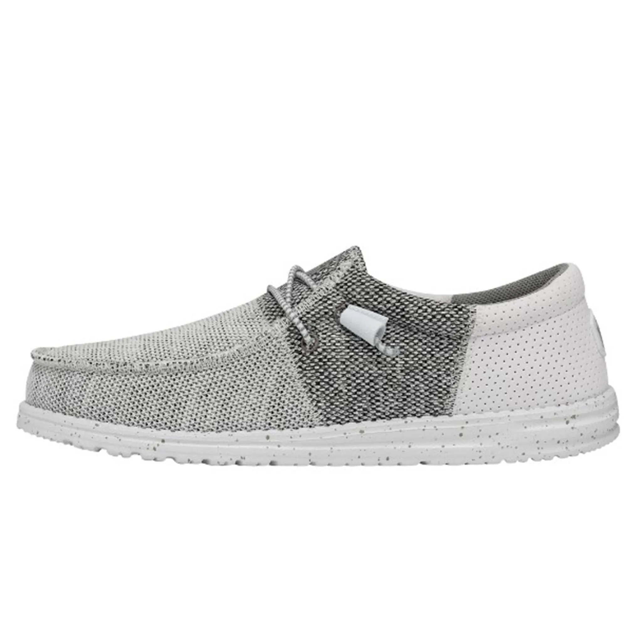 Hey Dude Men's Wally Tri Stone White