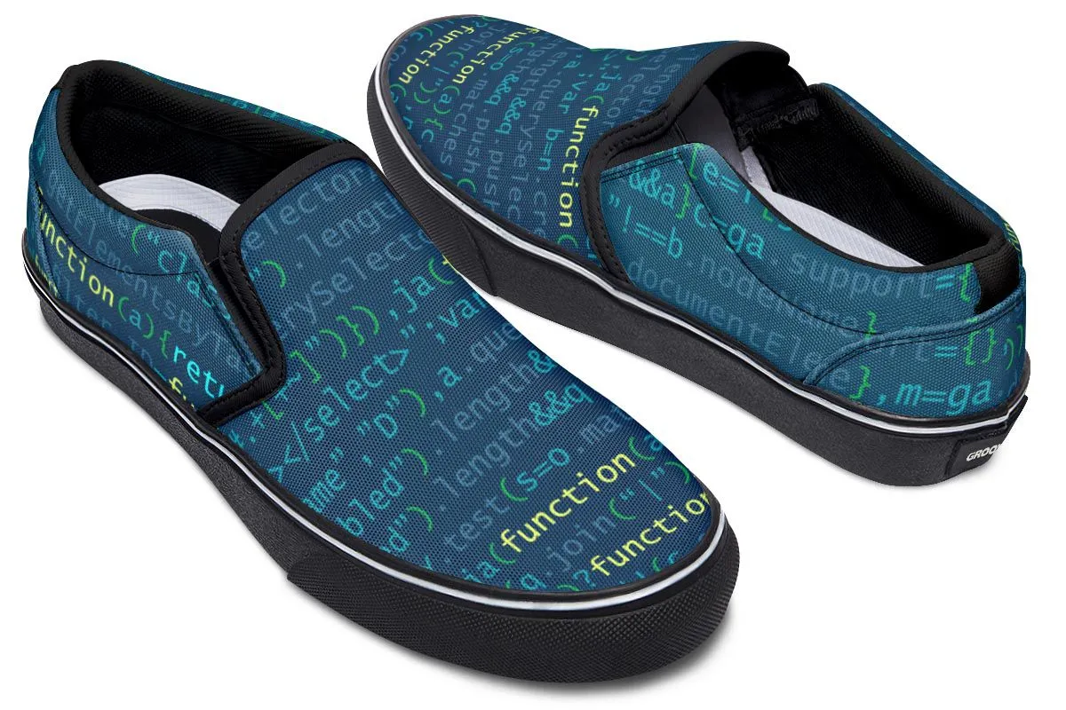 Java Script Slip-On Shoes