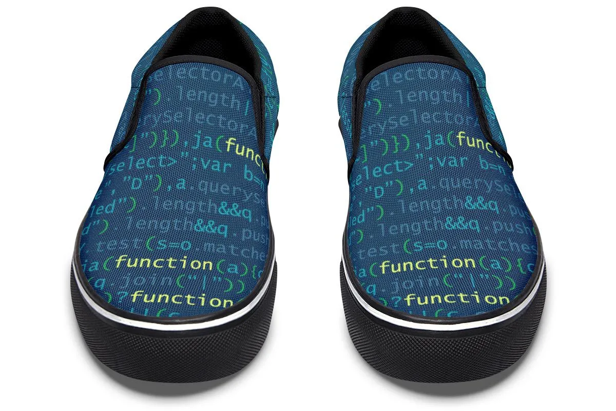 Java Script Slip-On Shoes