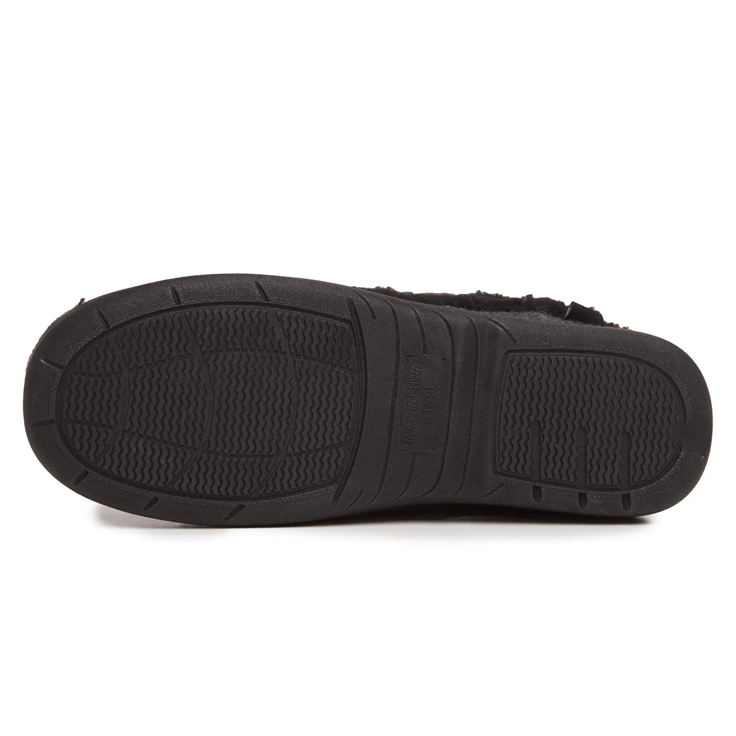 Lucky Brand Mens Faux Wool A-Line Slippers with Memory Foam