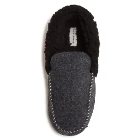 Lucky Brand Mens Faux Wool A-Line Slippers with Memory Foam