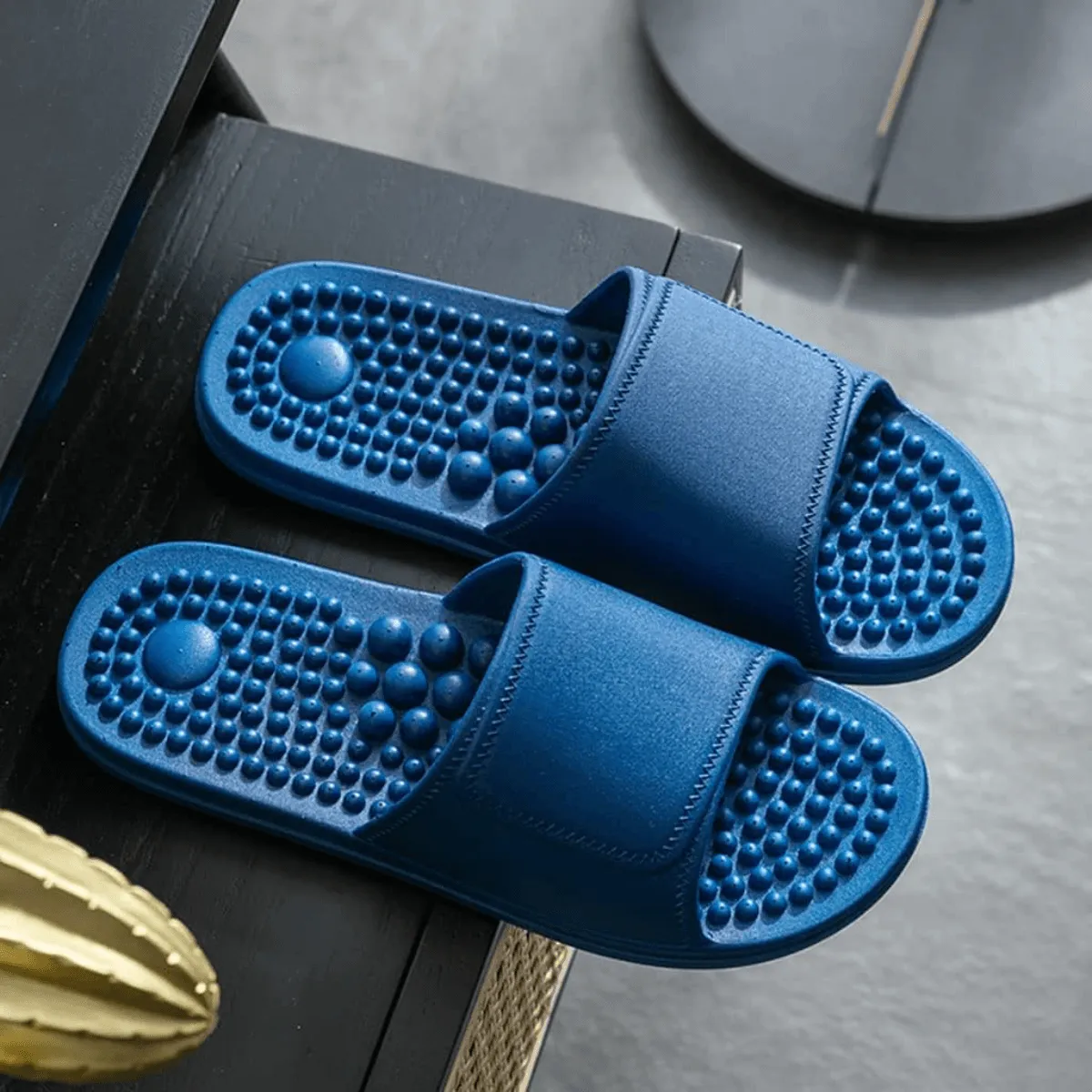 Memory Foam Massage Slippers – Acupressure Comfort and Support