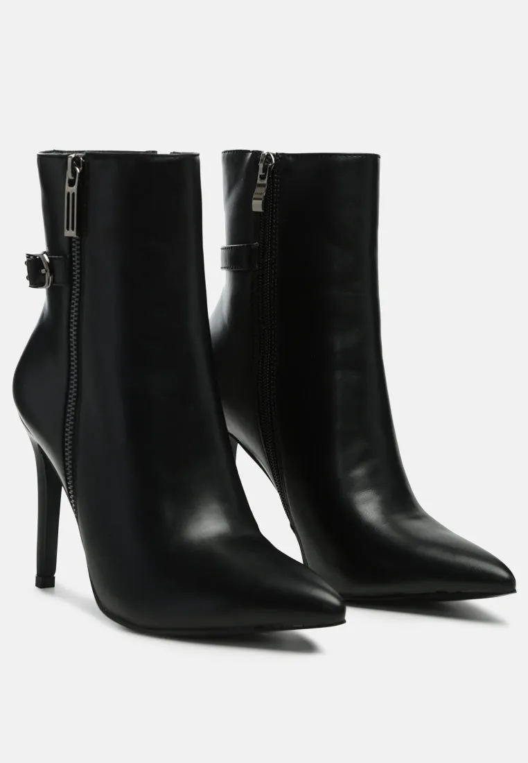 mlient high heel stilettos ankle boots