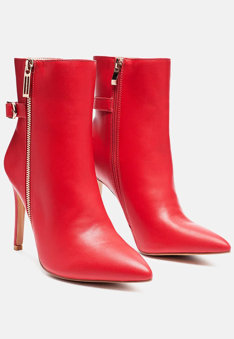 mlient high heel stilettos ankle boots