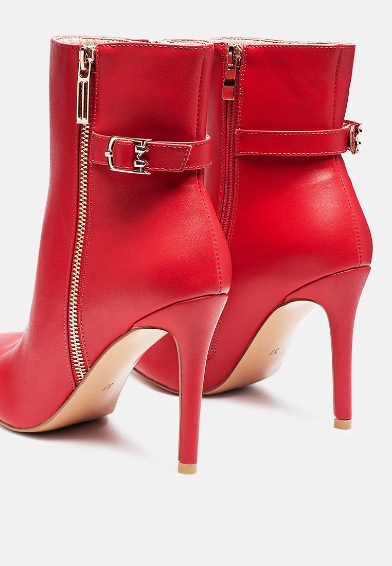 mlient high heel stilettos ankle boots
