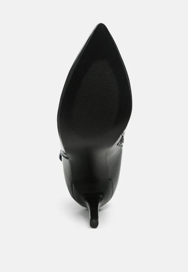 mlient high heel stilettos ankle boots