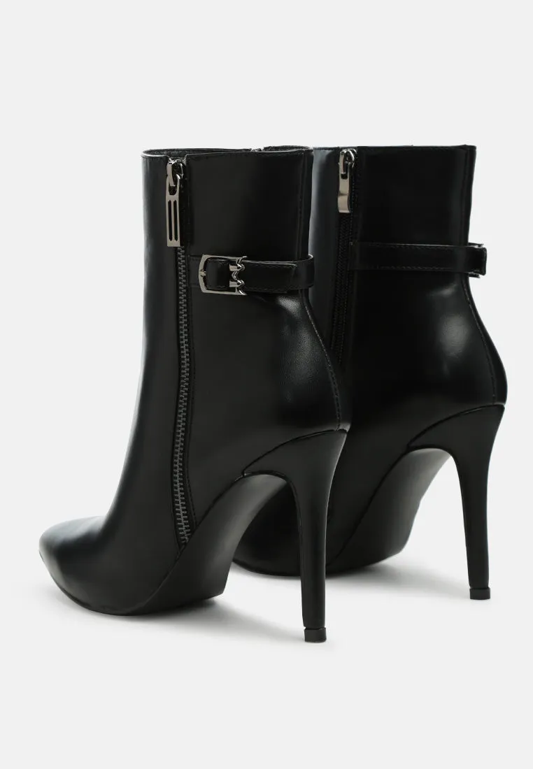 mlient high heel stilettos ankle boots