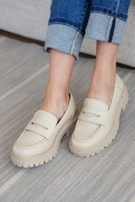 Penny For Your Thoughts Loafers in Bone (Online Exclusive)