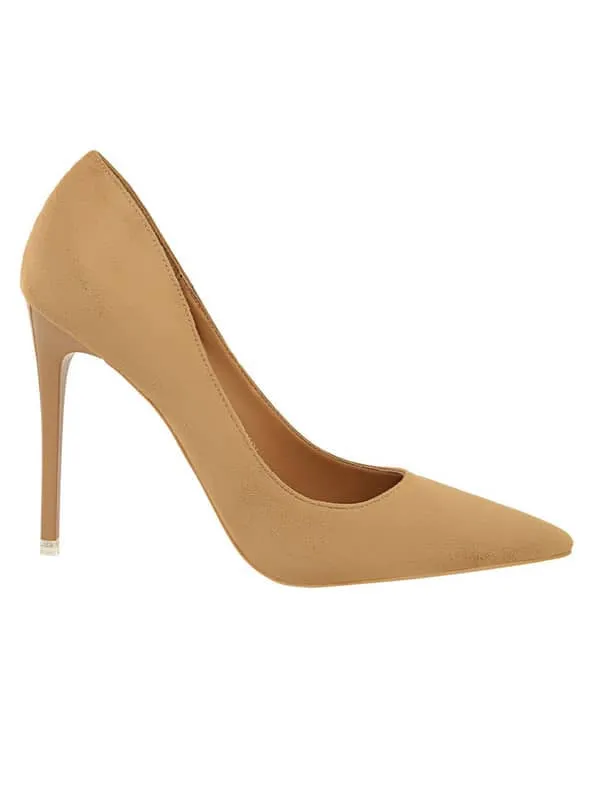 Pointed Toe Suede Stiletto&Pumps
