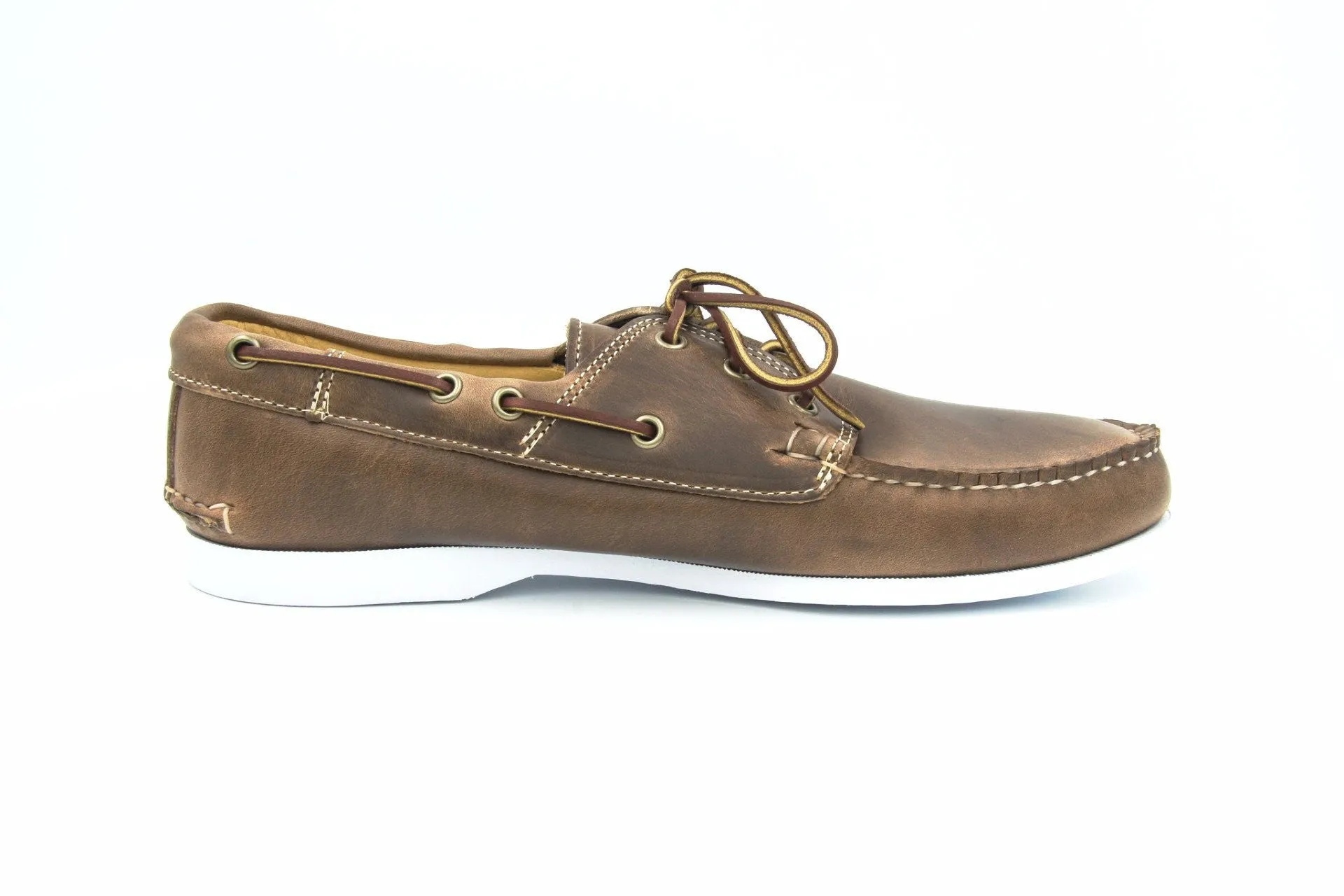 Quoddy Boat Shoes, Chromexcel Natural