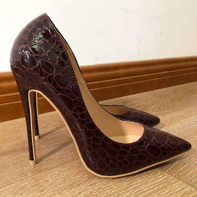 Veltique Slip-On Stilettos