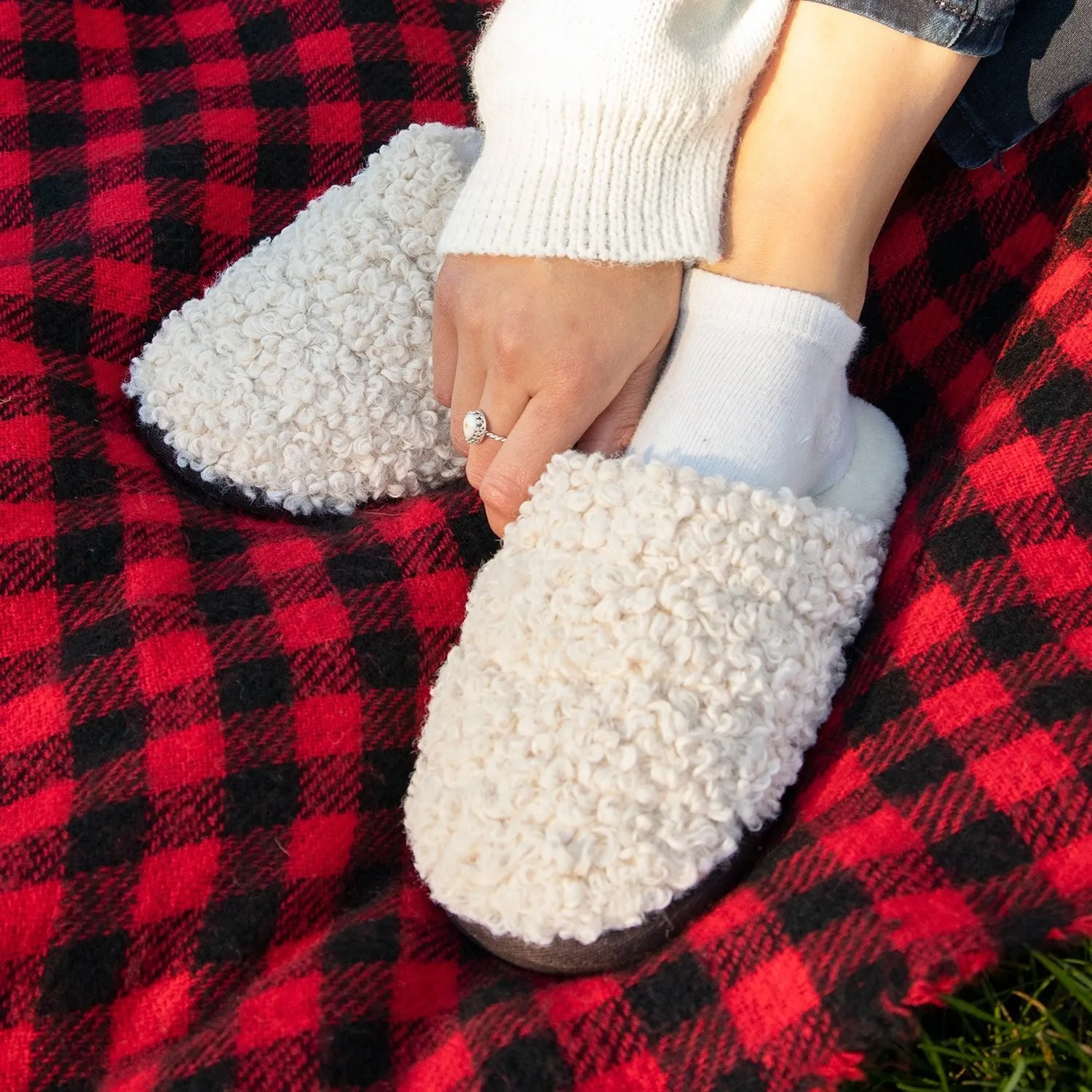 Women's Clemson Slipper - Natural